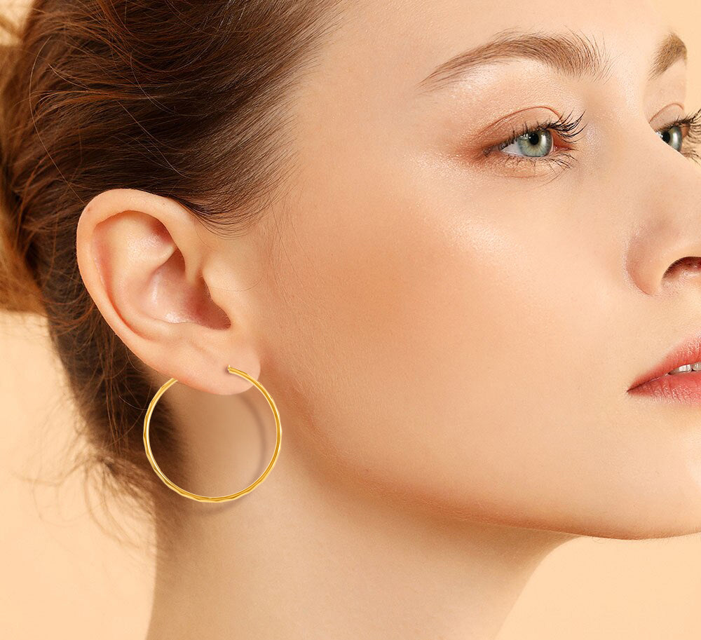 Bold Circle Earrings