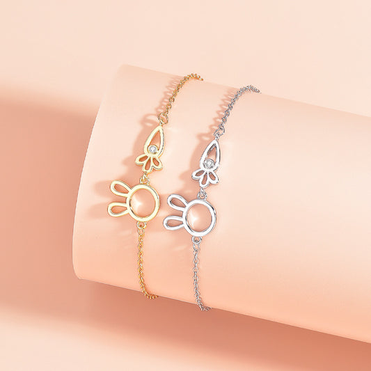 Rabbit and Carrot Bracelet