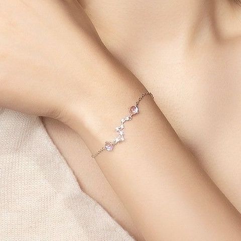 Moonstone Big Dipper Bracelet