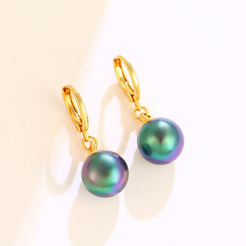 24k Pearl Earrings