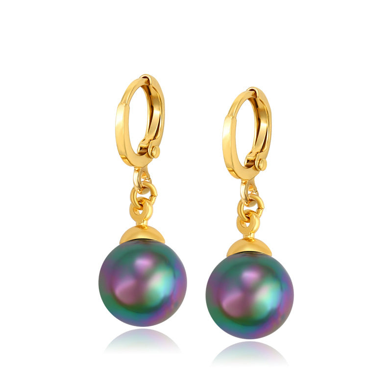 24k Pearl Earrings