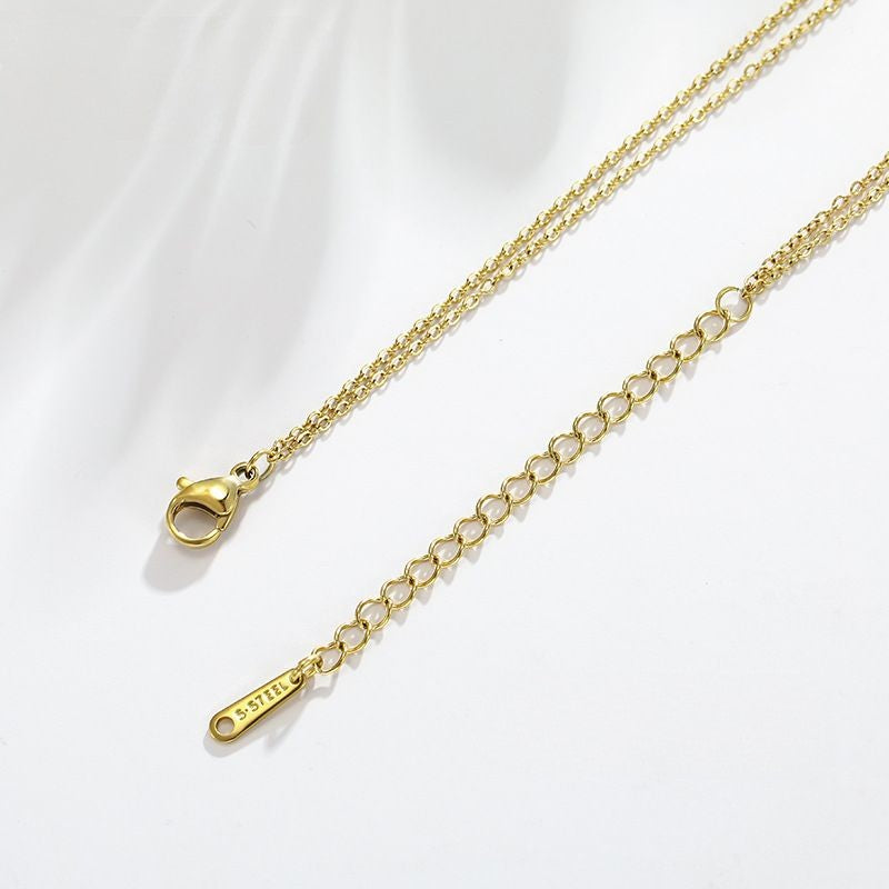 14K Double Layer Necklace