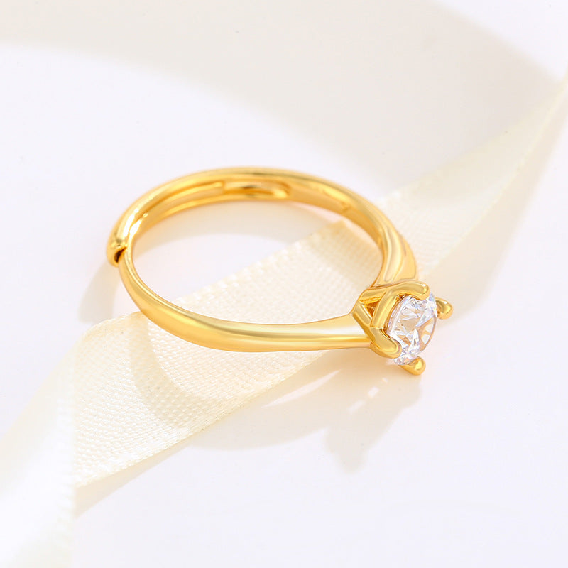 24k Simple Ring