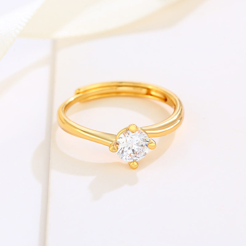 24k Simple Ring