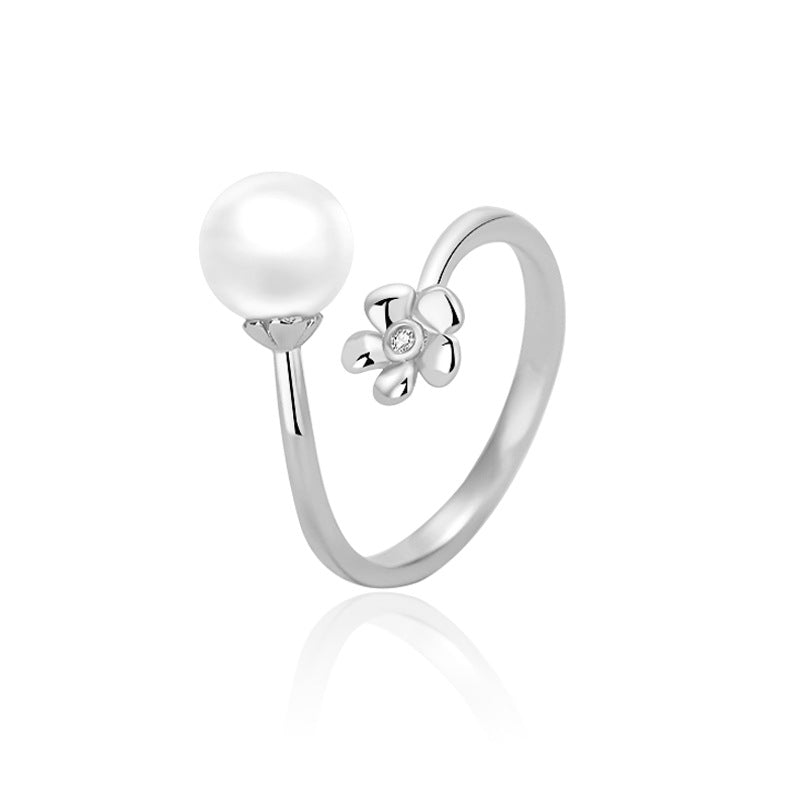 Pearl Flower Ring